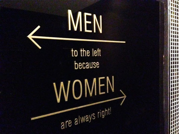 Verwonderend 15 best grappige WC aanduidingen voor mannen en vrouwen | Kakhiel TX-43