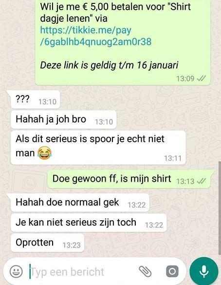 normaal doen