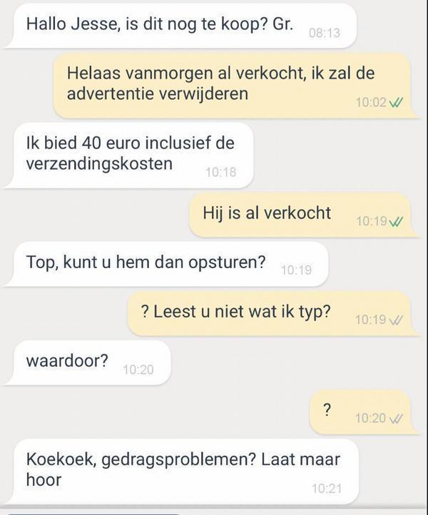 De 28 Domste Marktplaatsgesprekken Van Het Afgelopen Jaar Op Een Rij ...