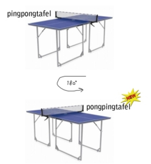 Uitvinding uit de oude doos: pong ping tafel