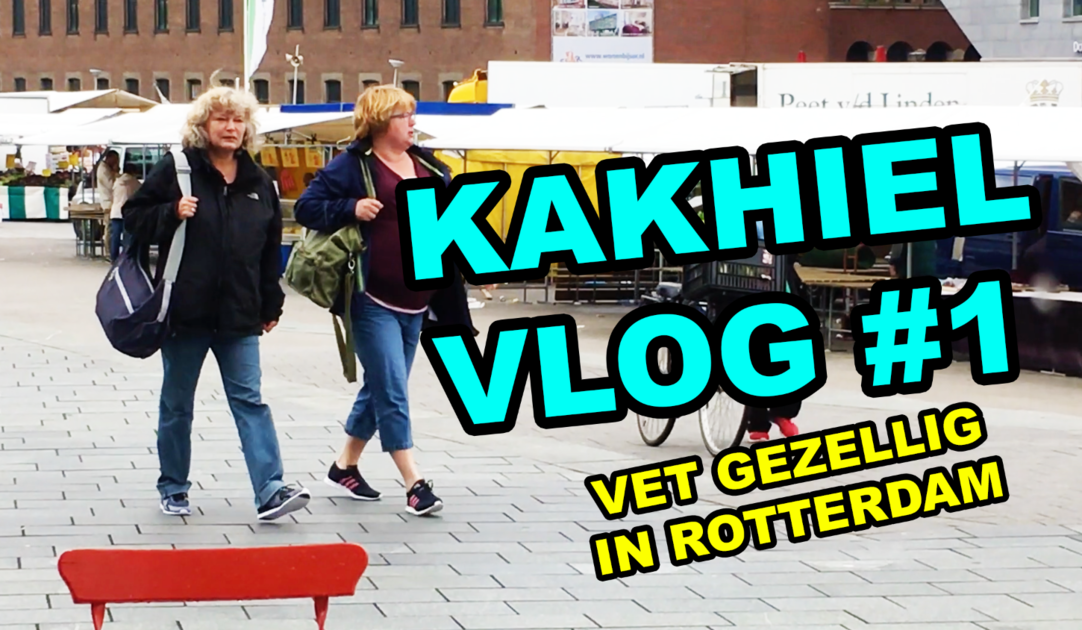 Kakhiel vlog #1: Vet gezellig in Rotterdam