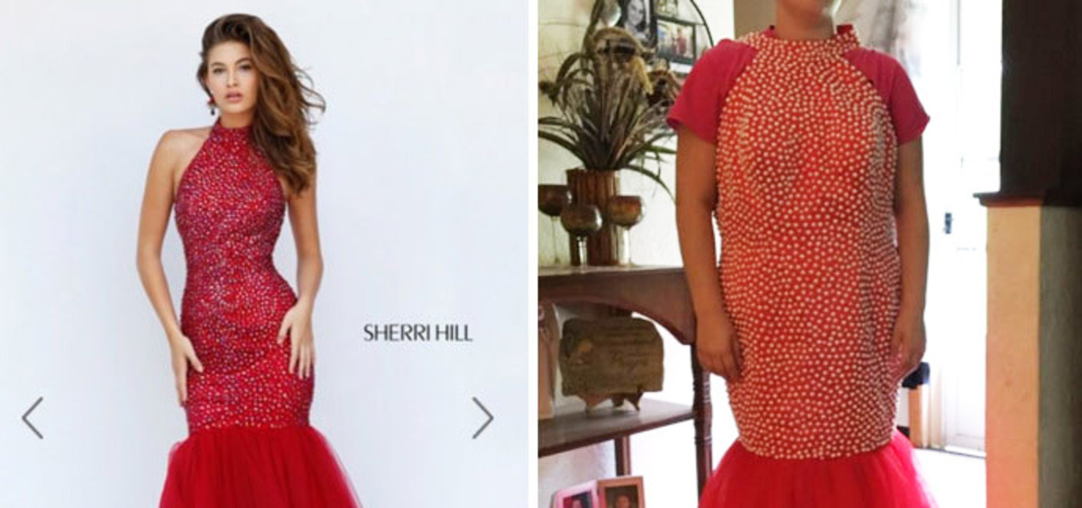 Dit gebeurt er als je je prom jurk online bestelt (15 foto's)