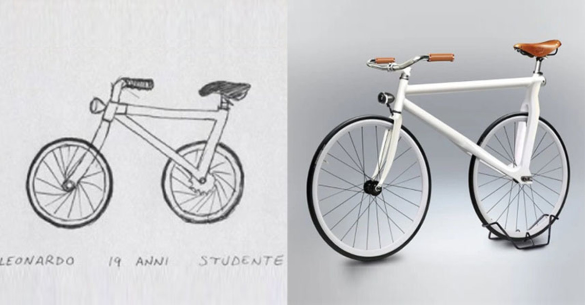 10 getekende fietsen die echt tot leven gebracht zijn