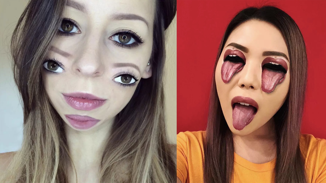 21 vrouwen die zo goed zijn met make-up dat je gezicht uit elkaar knalt van verbazing