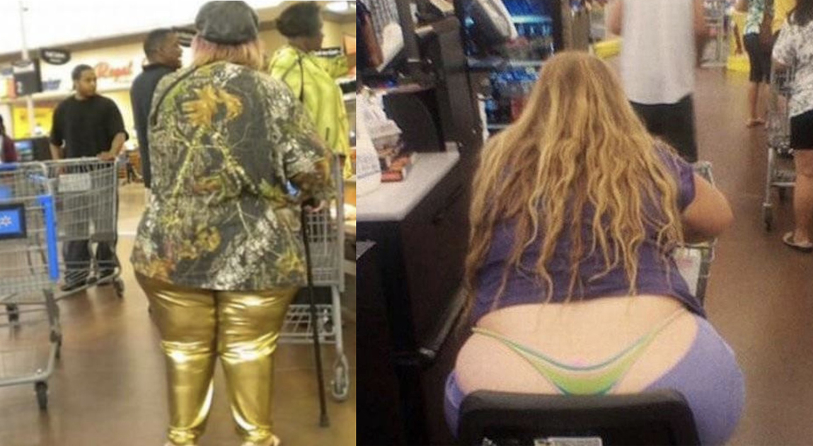 15 Walmart-klanten die echt vet slecht zijn in normale kleren aantrekken