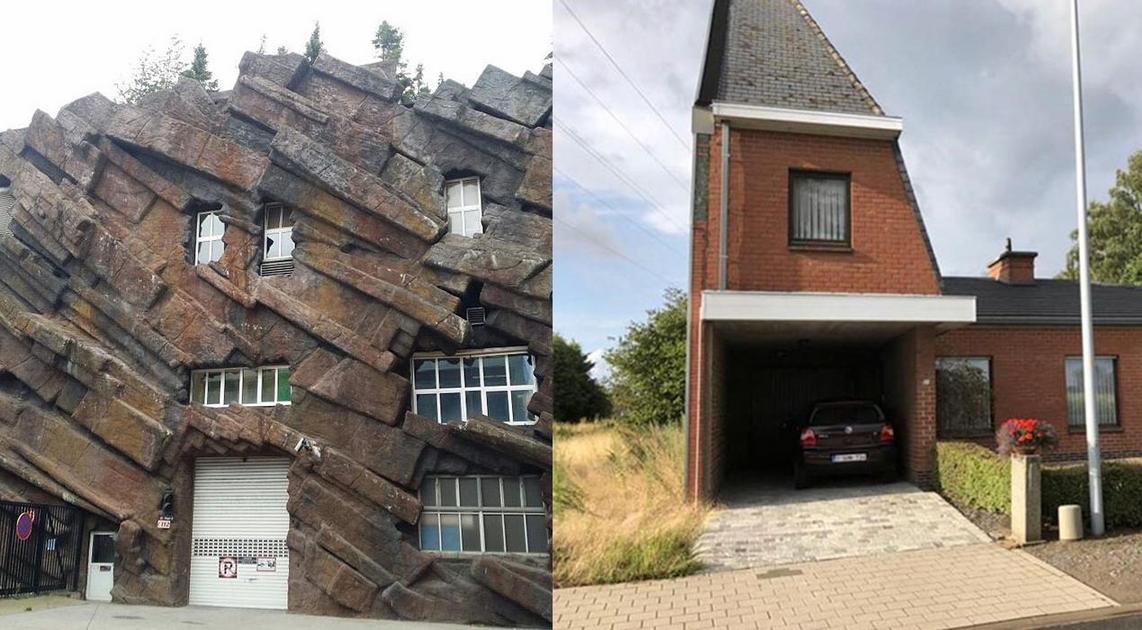 22 Belgische huizen die zo lelijk zijn dat het grappig wordt