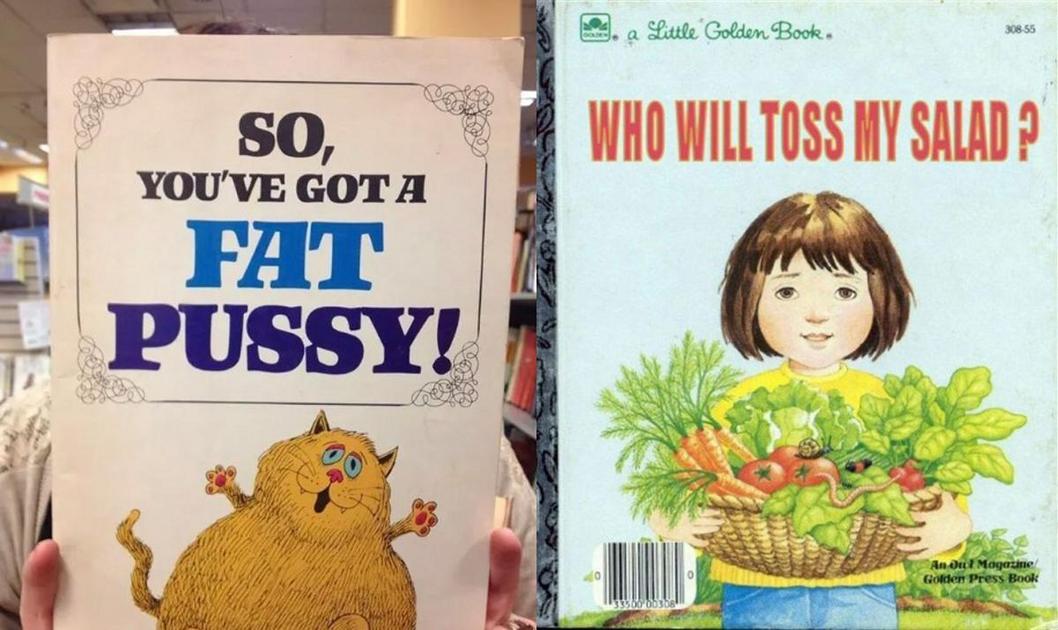 De 20 meest foute kinderboeken titels ooit