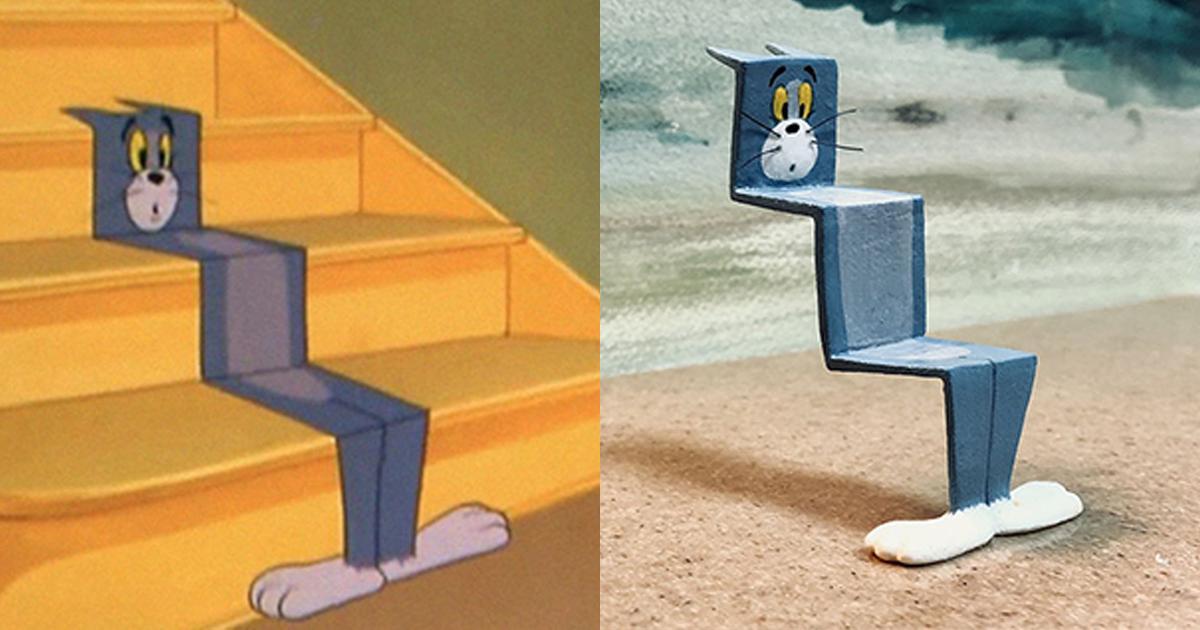 Tom en Jerry in het echt: 20 vet grappige sculpturen gemaakt door Japanse kunstenaar