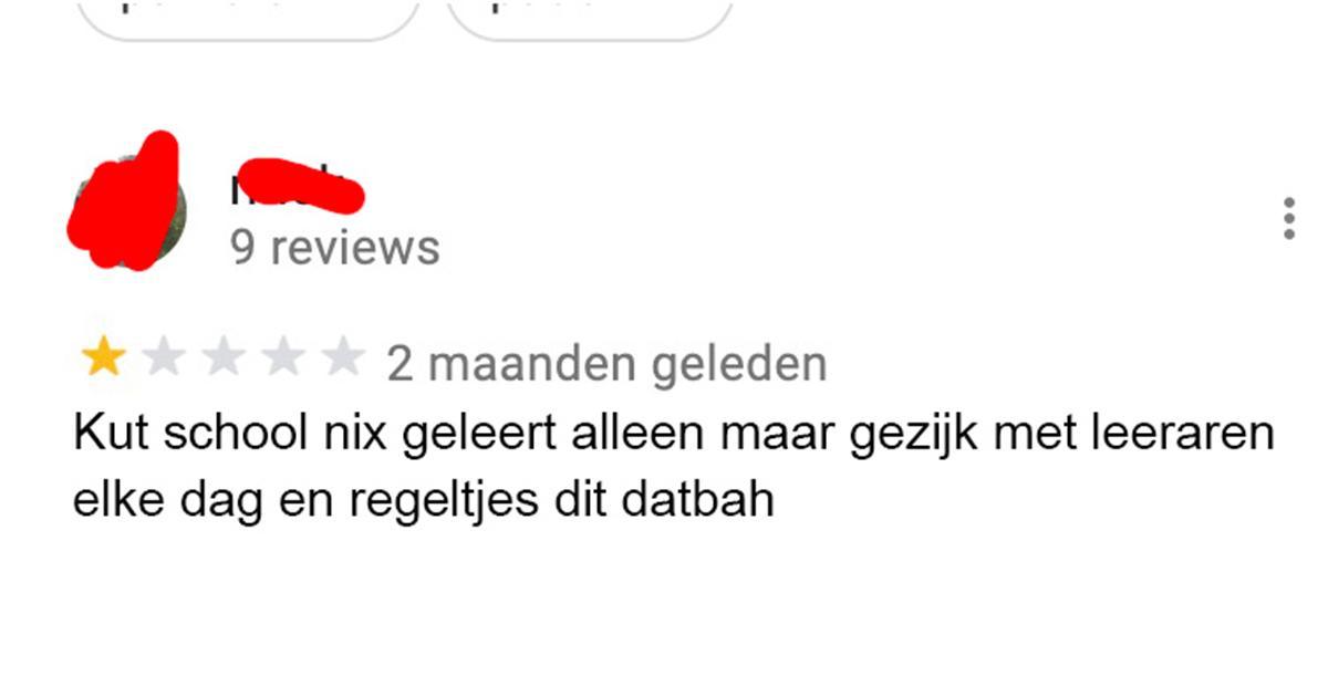 10 Google reviews van mensen die wel een opfriscursus Nederlands kunnen gebruiken