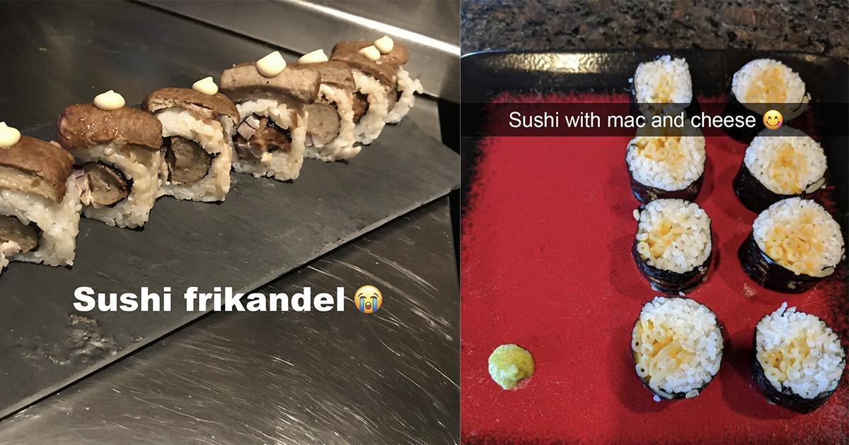 15 foto's waarvan iedere sushi-liefhebber zin krijgt om z'n ogen eruit te peuteren met chopsticks