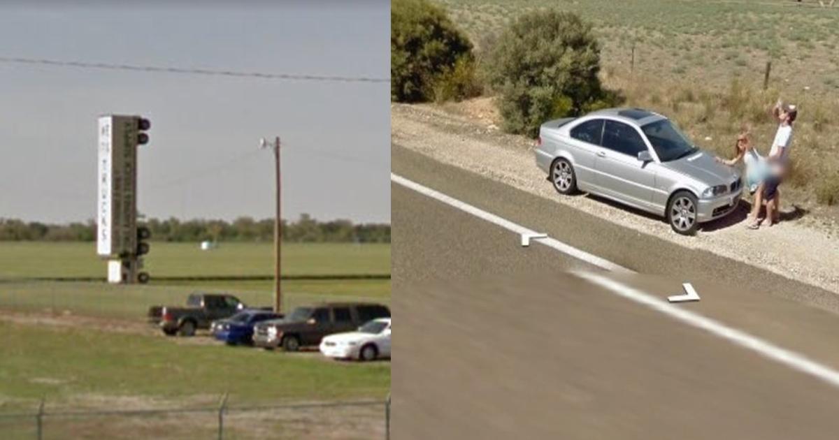 24 vet rare dingen die mensen tegenkwamen op Google Street View 