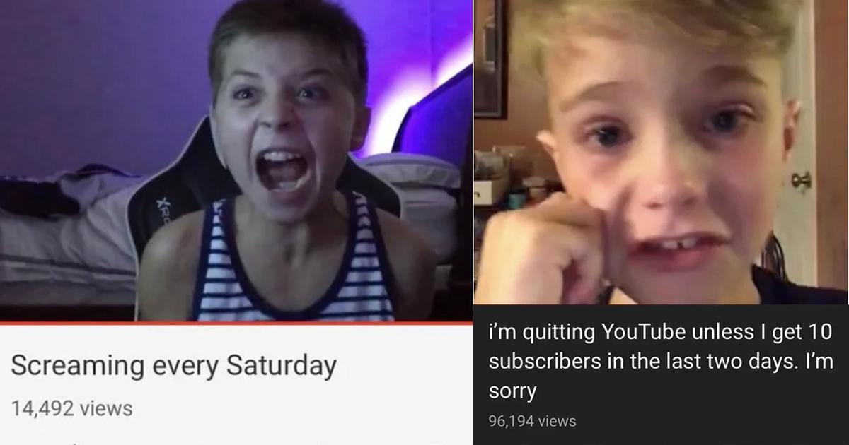 22 vet grappige screenshots van kinderen op YouTube