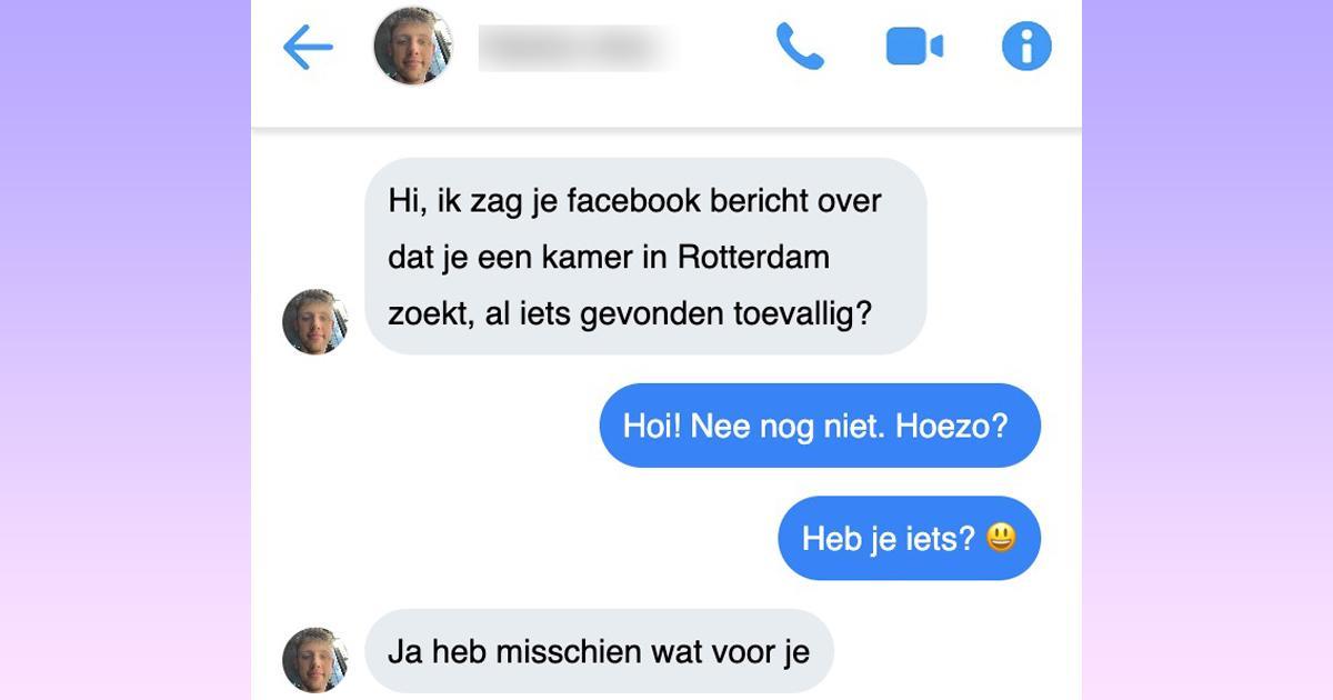 Vrouw zoekt kamer in Rotterdam en krijgt iets heel raars aangeboden waar niemand echt zin in zou hebben (5 screens)