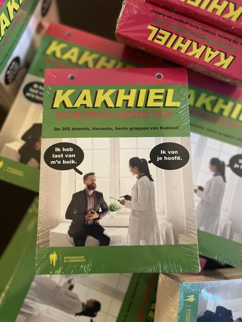 Bestel de nieuwe Kakhiel scheurkalender met gratis verzending!